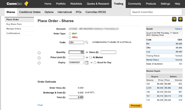 CommSec Review