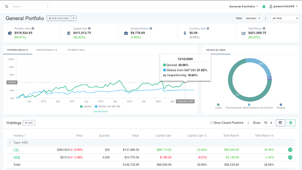 portfolio tracker