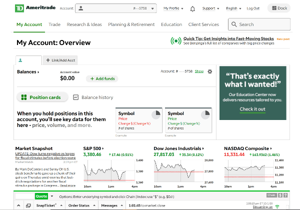 Tdameritrade